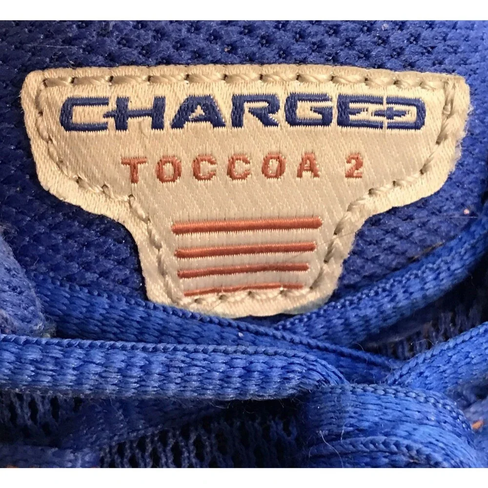 Under Armour Charged Toccoa 2 Sneakers Men's 10.5 Blue Running Shoes 3021955-401
